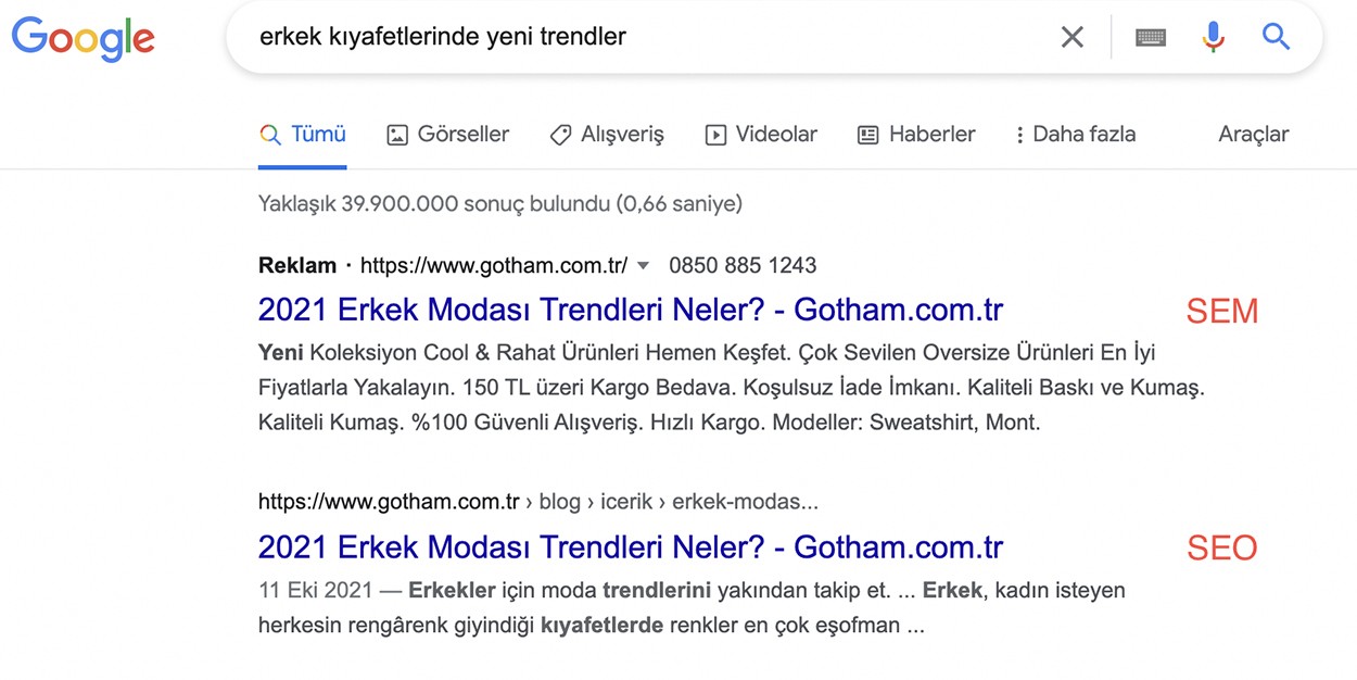 Arama Motoru Optimizasyonu - SEO